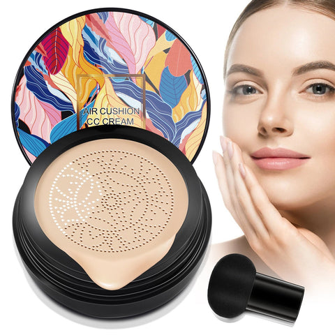 Last Day 48% OFF-- Mushroom Head Air Cushion CC Cream🌸 Buy 1 Get 1 Free(2 pcs)🌸